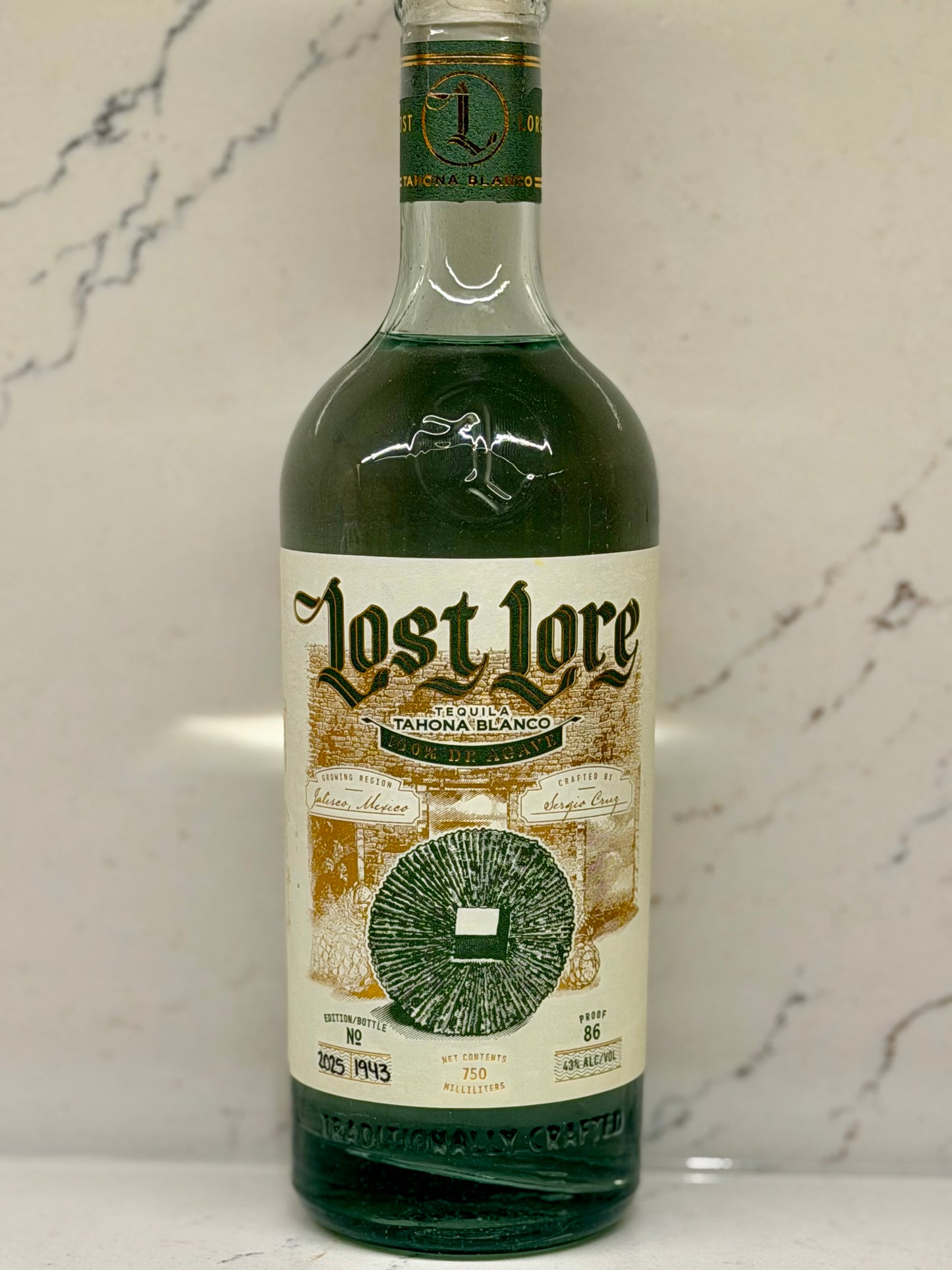 Lost Lore Blanco Tahona Tequila