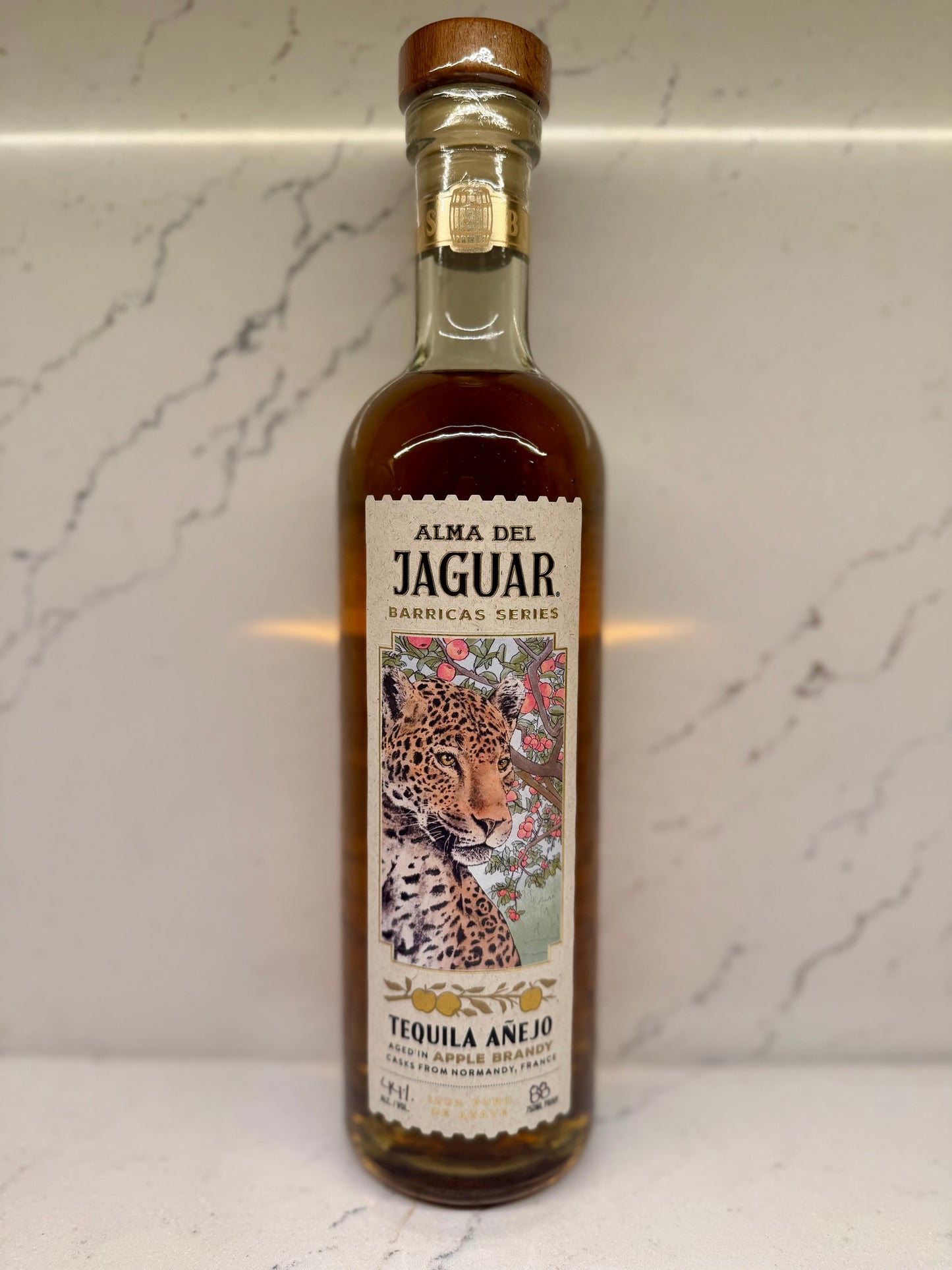 Alma Del Jaguar Barricas Anejo Apple Brandy Cask Tequila