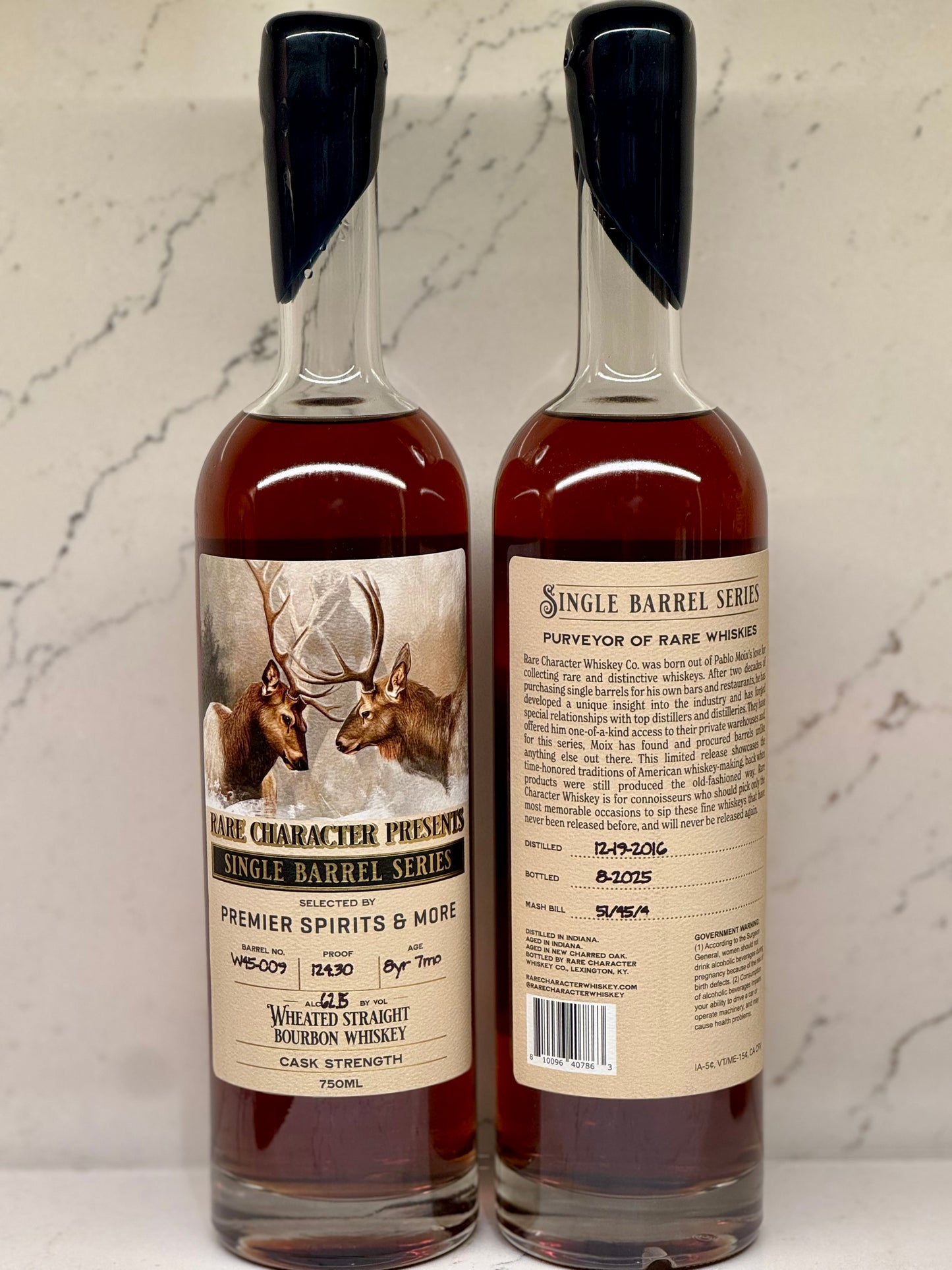 Rare Character Premier Spirits Wheated Bourbon W45-009