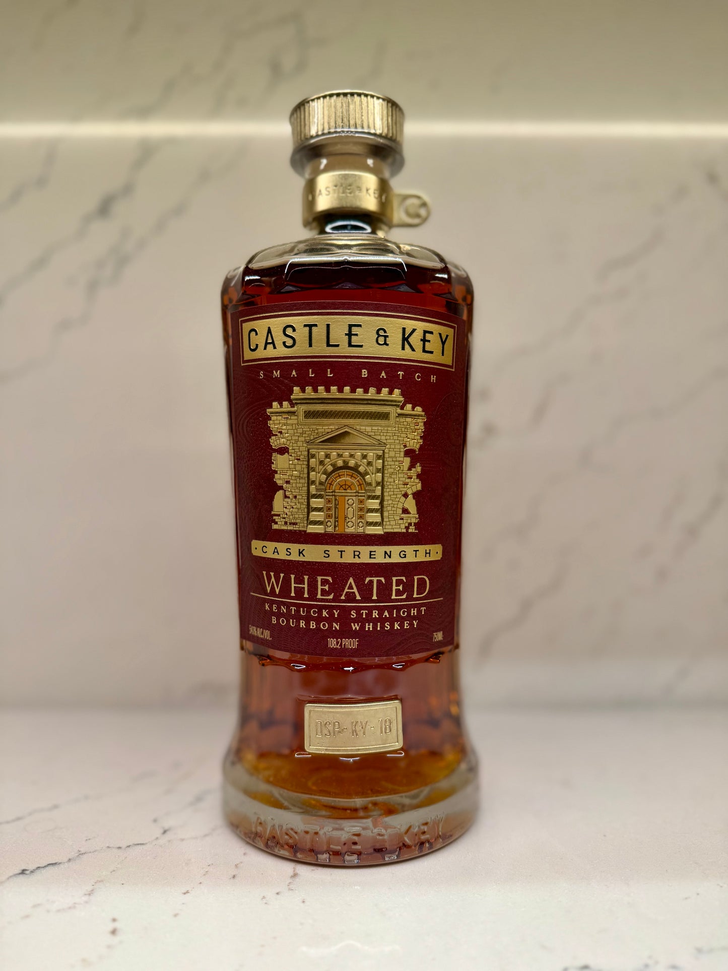 Castle & Key Wheated Cask Strength Bourbon