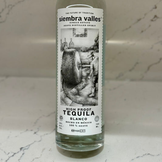 Siembra Valles High Proof Blanco Tequila