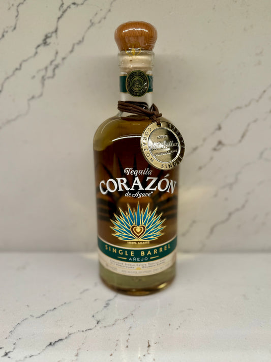 Corazon Anejo Tequila aged in a W.L. Weller barrel