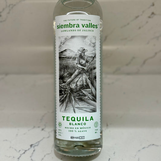 Siembra Valles Blanco Tequila