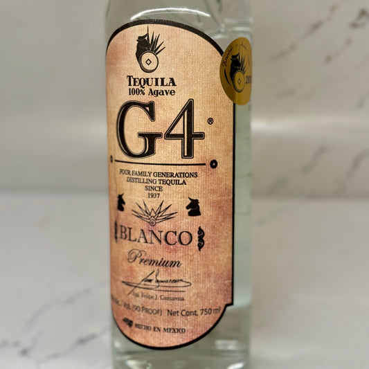G4 Blanco Fermentada De Madera 2024 Tequila