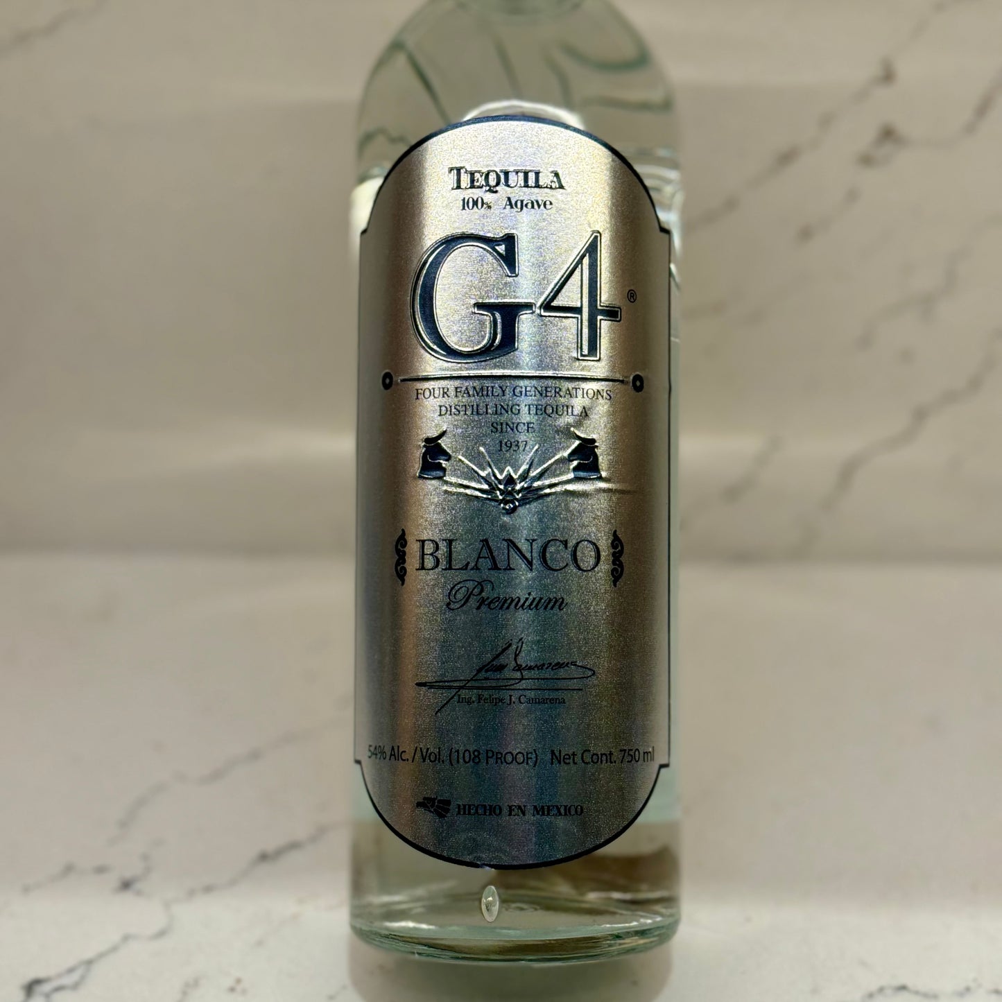 G4 Blanco High Proof Tequila