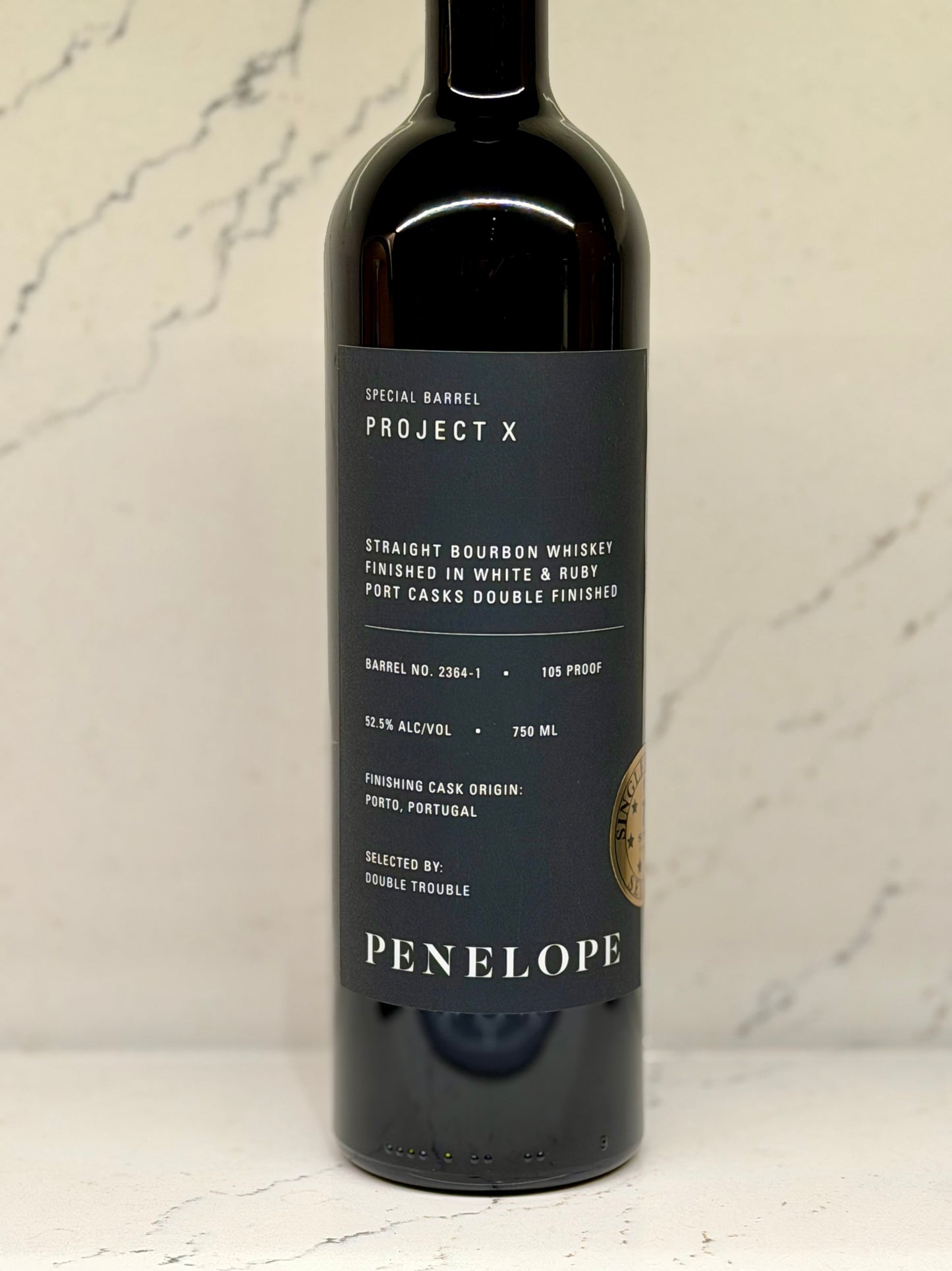 Penelope Project X “Double Trouble” white port/ruby port finish barrel pick 105p 750ml