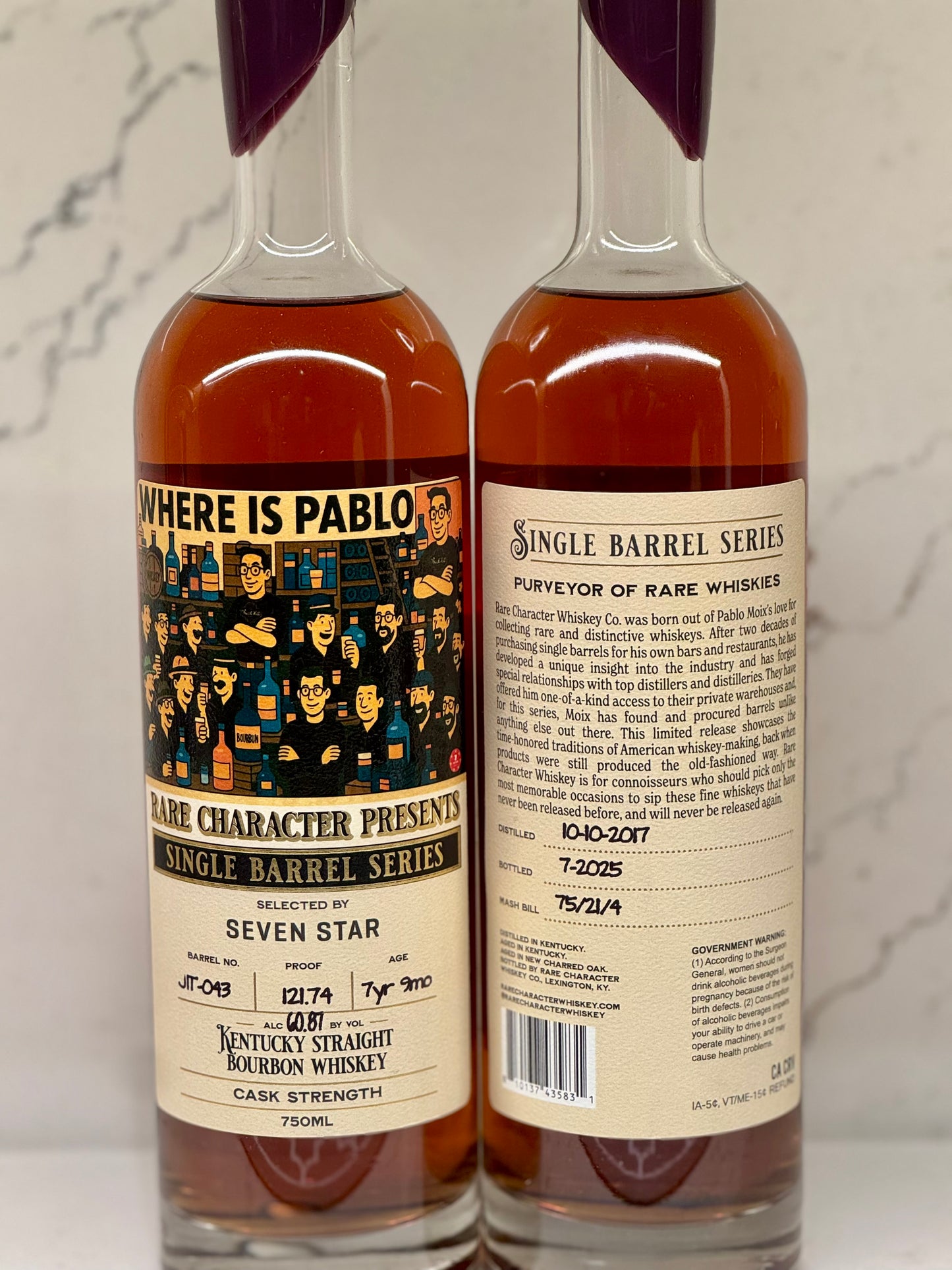 Rare Character JIT-043 “Where’s Pablo” Seven Star Barrel Pick