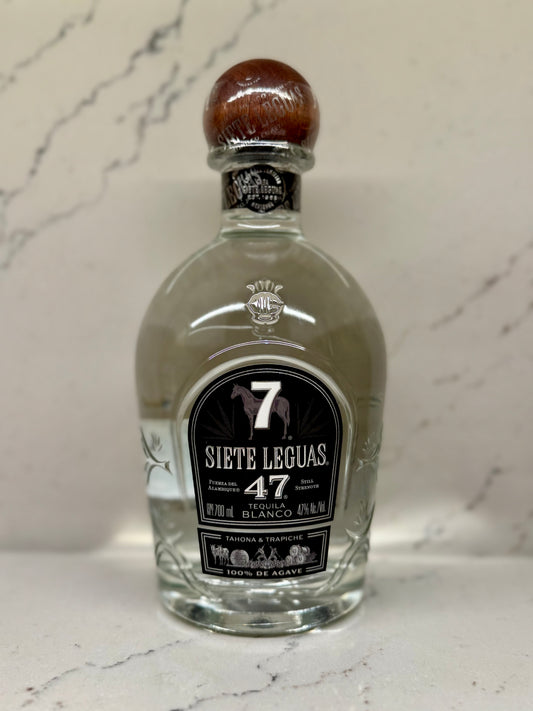 Siete Leguas Blanco High Proof 47 Tequila