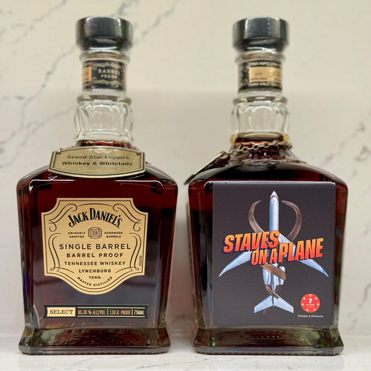 Jack Daniel’s “Staves on a Plane” Barrel pick