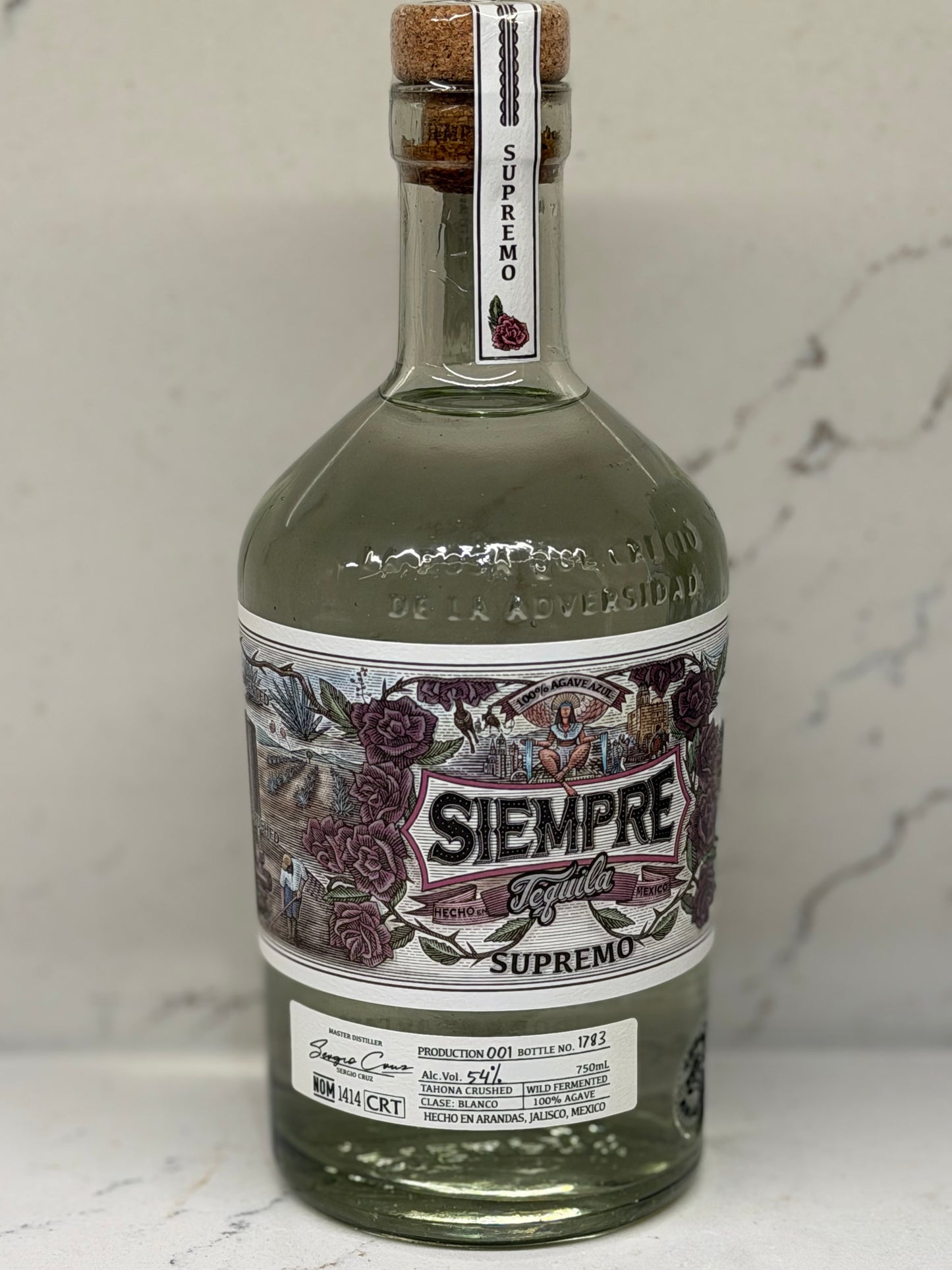 Siempre Supremo 110p Blanco Tequila